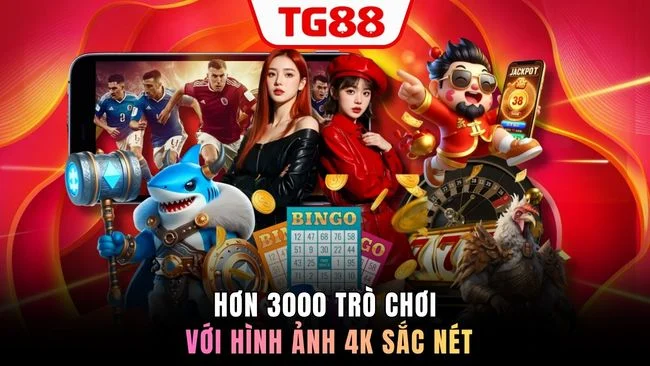Hơn 3000 trò chơi với hình ảnh 4K sắc nét