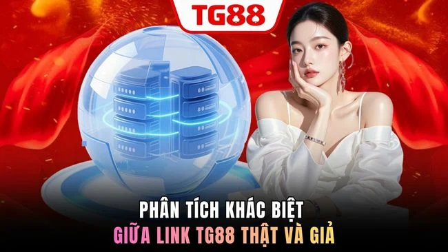Phân tích khác biệt giữa link TG88 thật và giả