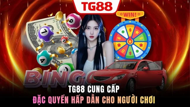 TG88 cung cấp đặc quyền hấp dẫn cho người chơi